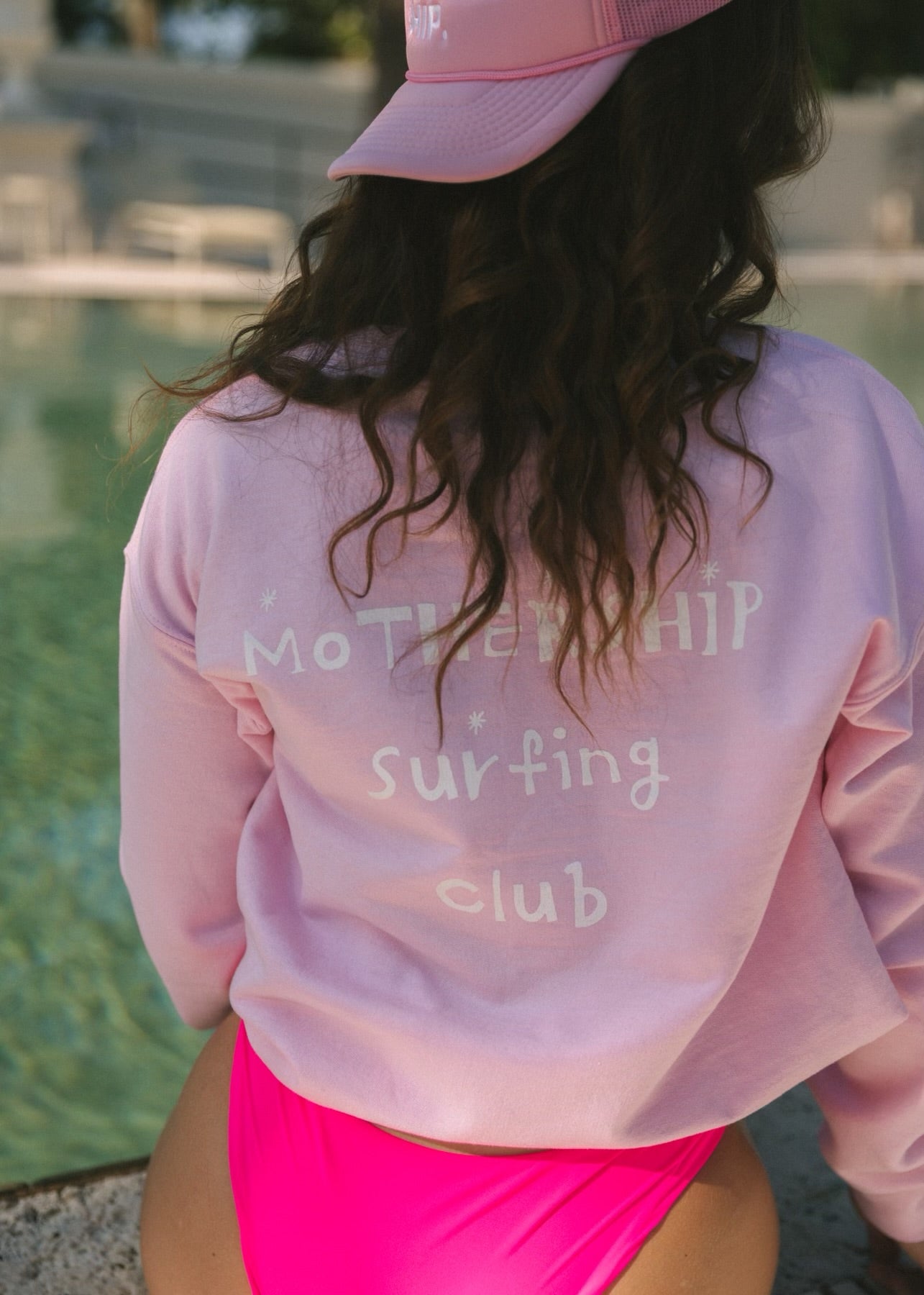 Mothership Surfing Club Crew Neck Sweatshirt